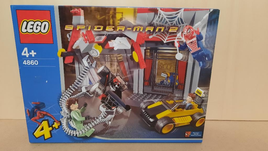 Lego Spider-Man2 4860 Cafe Attack, Ophalen of Verzenden, Nieuw, Complete set, Lego