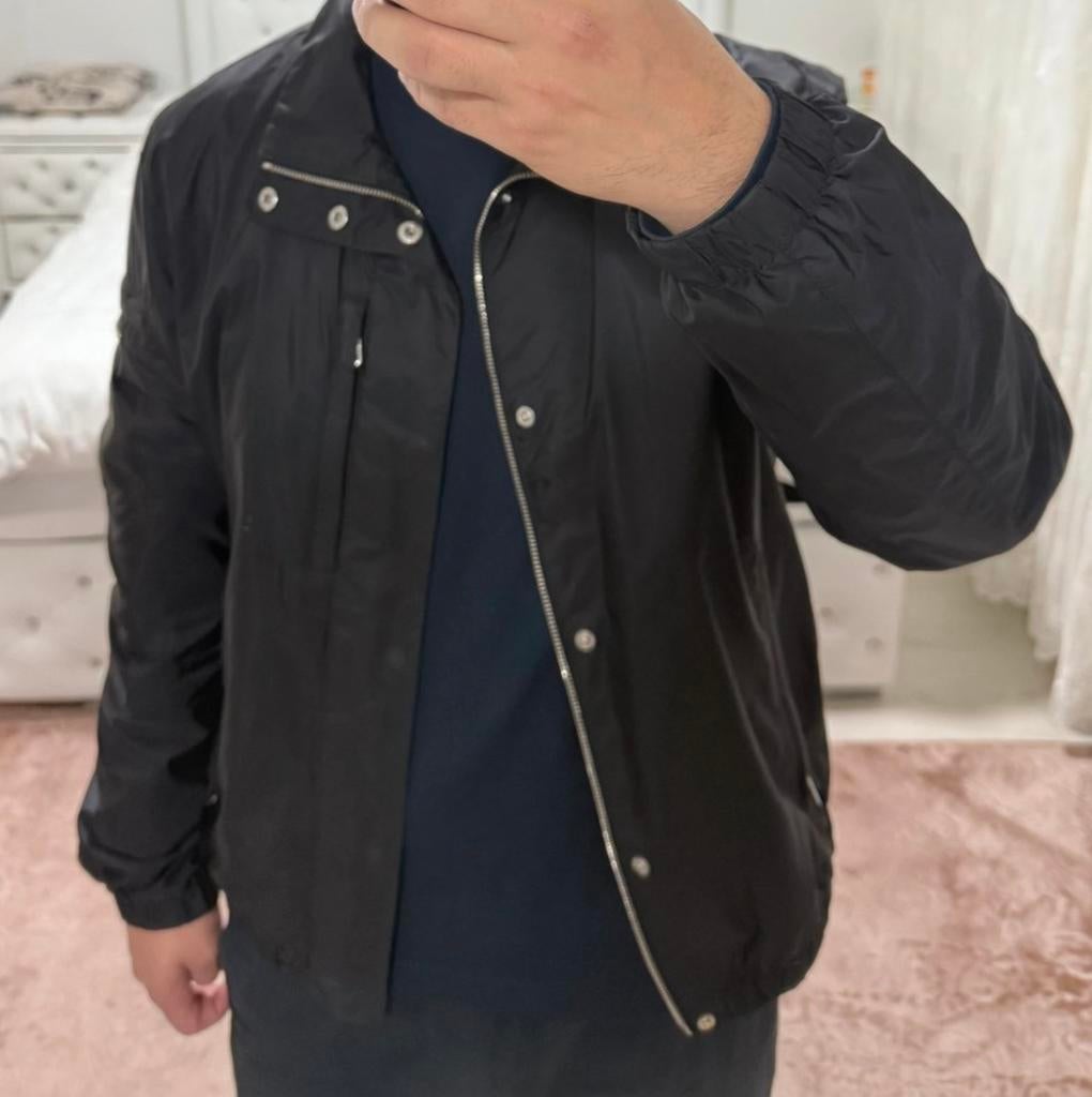 Prada Jas, Ophalen of Verzenden, Zo goed als nieuw, Zwart