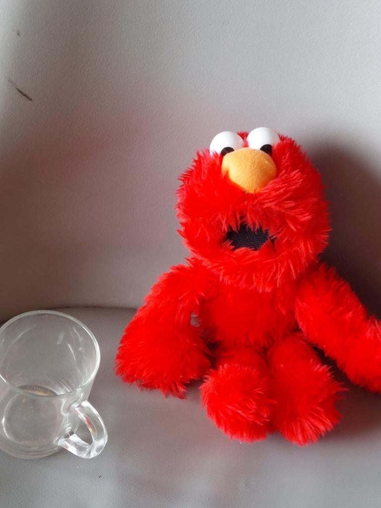 Elmo knuffel, Ophalen of Verzenden, Gebruikt