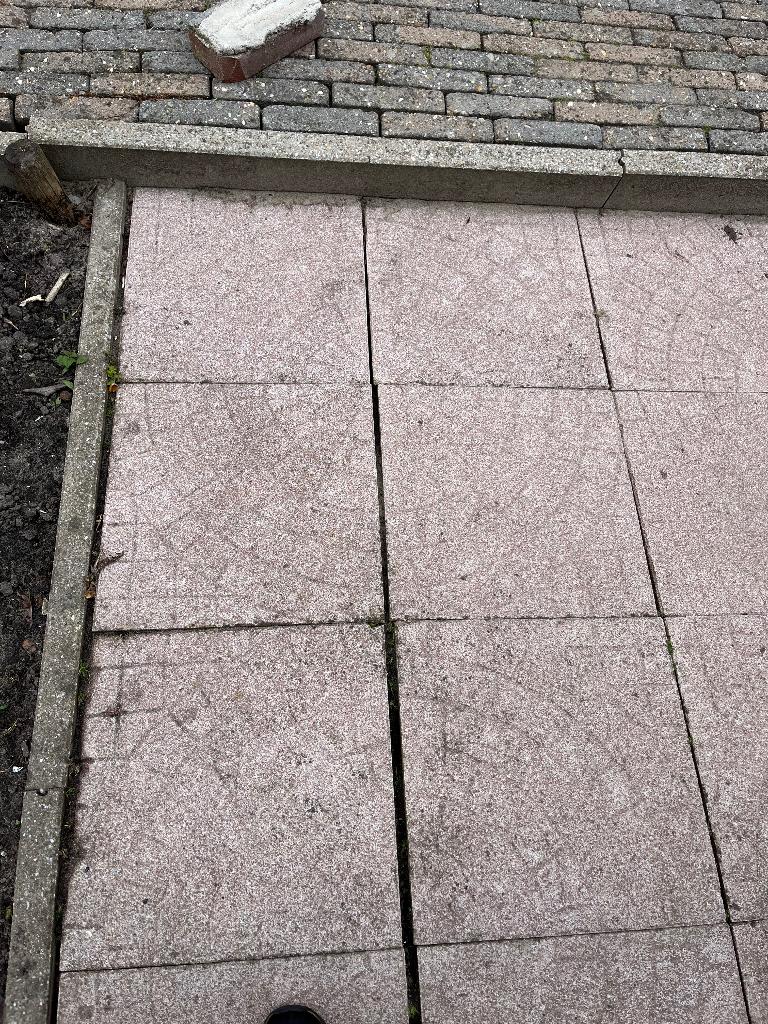 .Tegels voor terras, Ophalen, 40 tot 60 cm, Gebruikt, 40 tot 60 cm