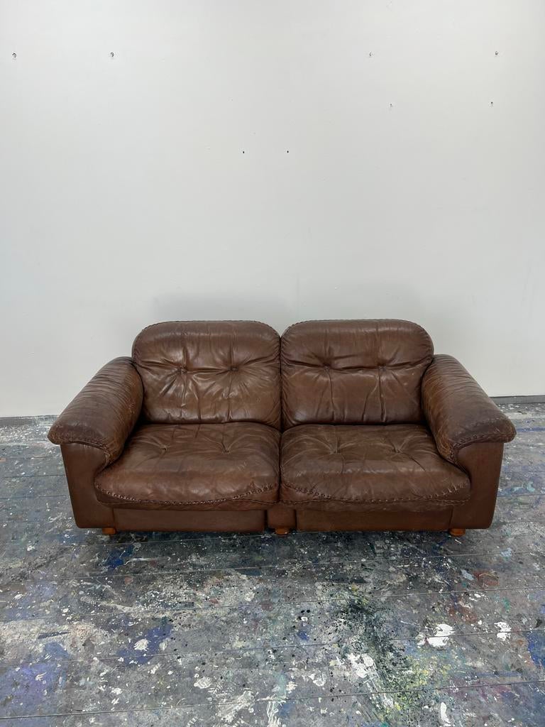 De Sede 2 zits bank, Ophalen, Gebruikt, 150 tot 200 cm, Tweepersoons