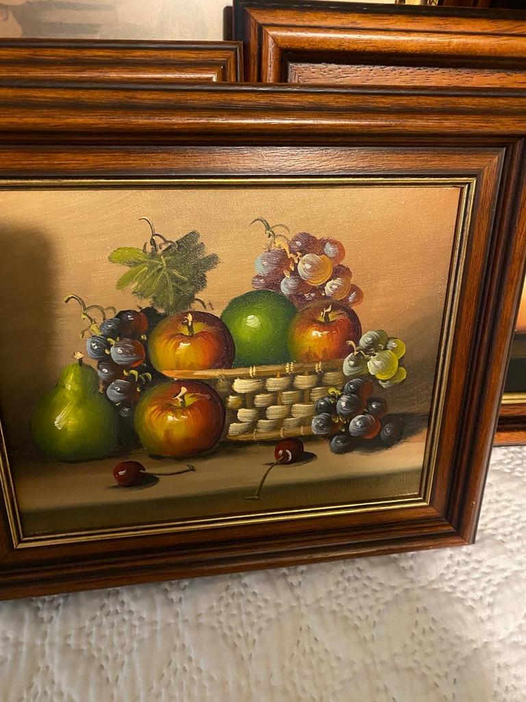 Diverse Antieke Schilderijen - Stilleven en Landschap, Antiek en Kunst, Kunst | Schilderijen | Klassiek, Ophalen of Verzenden