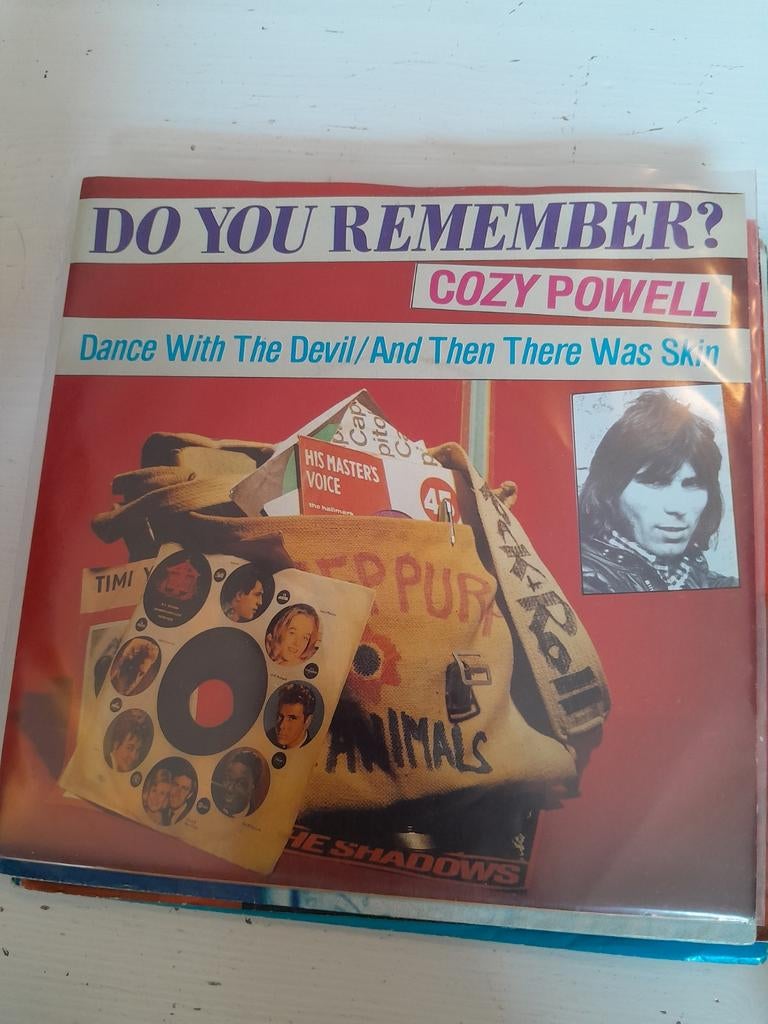 Cozy powell 7 inch dance with the devil, Ophalen of Verzenden, Zo goed als nieuw, Dance