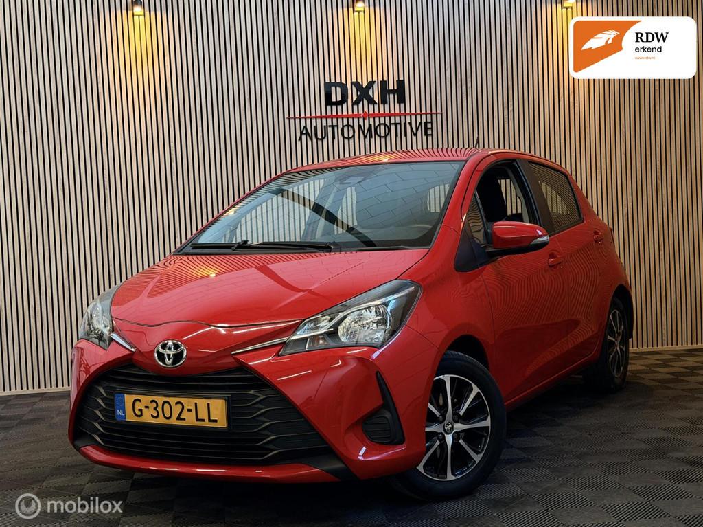 Toyota Yaris 1.0 VVT-i Connect OrgNL CARPLAY CAMERA NAVI, Stof, 730 kg, Bedrijf, Handgeschakeld