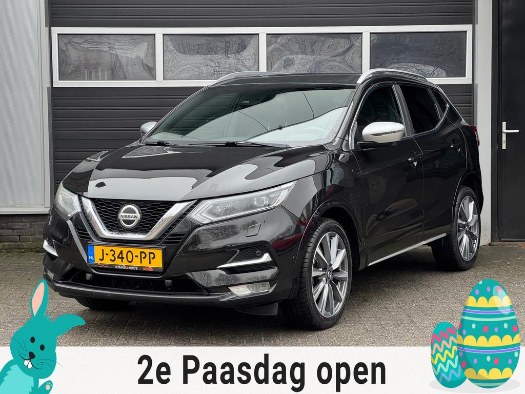 Nissan Qashqai 1.3 DIG-T Tekna + Automaat, Pano Bose, 360 Ca, Gebruikt, Euro 6, 1290 kg, Zwart