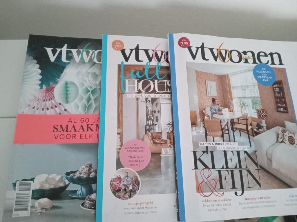 3 VT WONEN magazines (2024), Ophalen of Verzenden, Zo goed als nieuw, Damesbladen