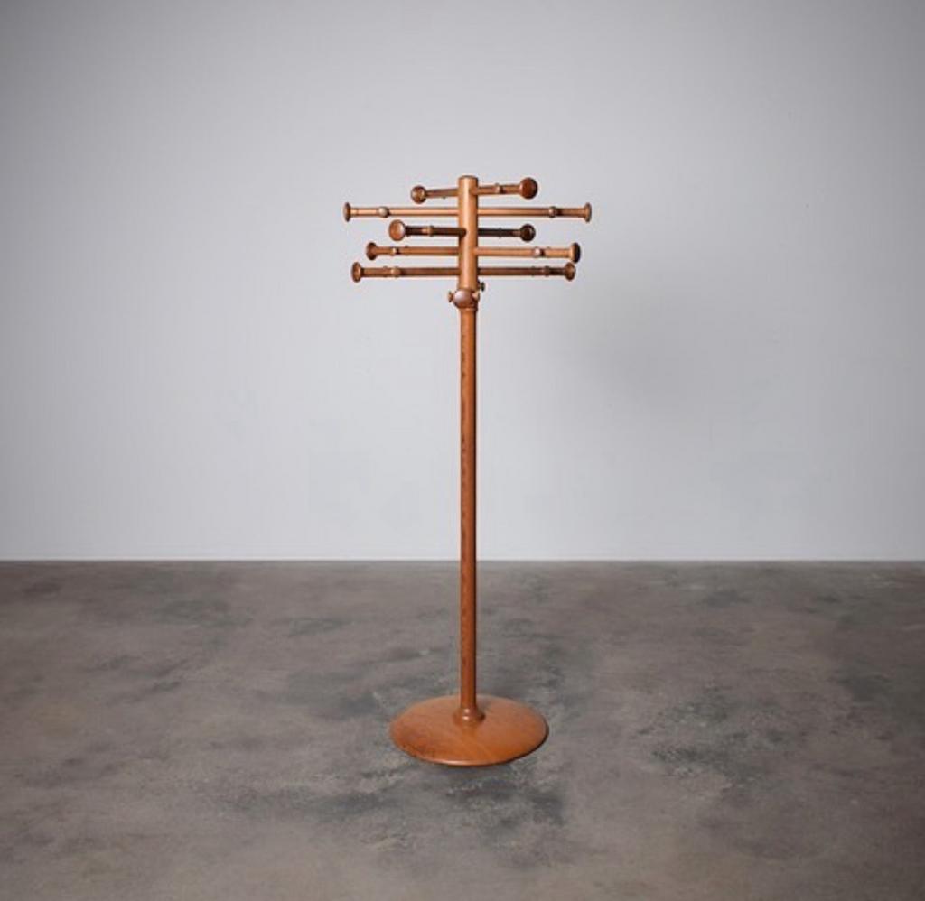 Vintage retro Kapstok Deens, Ophalen, Gebruikt, Staande kapstok, 150 tot 200 cm