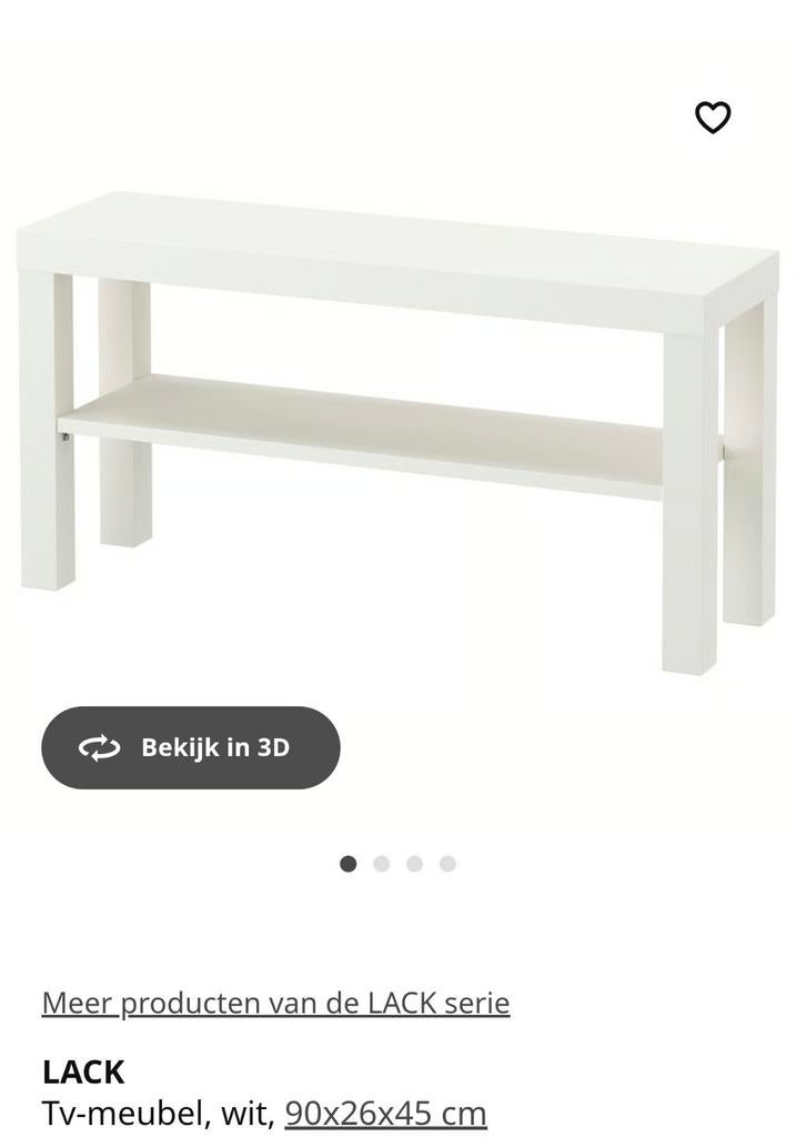 Lack Ikea kastjes 2x, Ophalen, 25 tot 50 cm, 50 tot 100 cm, Minder dan 100 cm