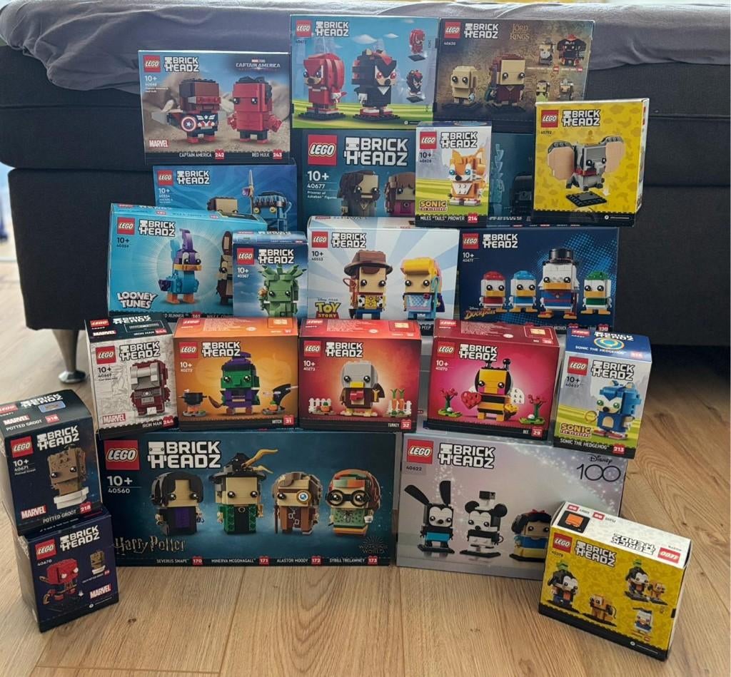 Diverse ongeopende Lego sets Brickheadz, Kinderen en Baby's, Speelgoed | Duplo en Lego, Ophalen of Verzenden, Nieuw, Complete set