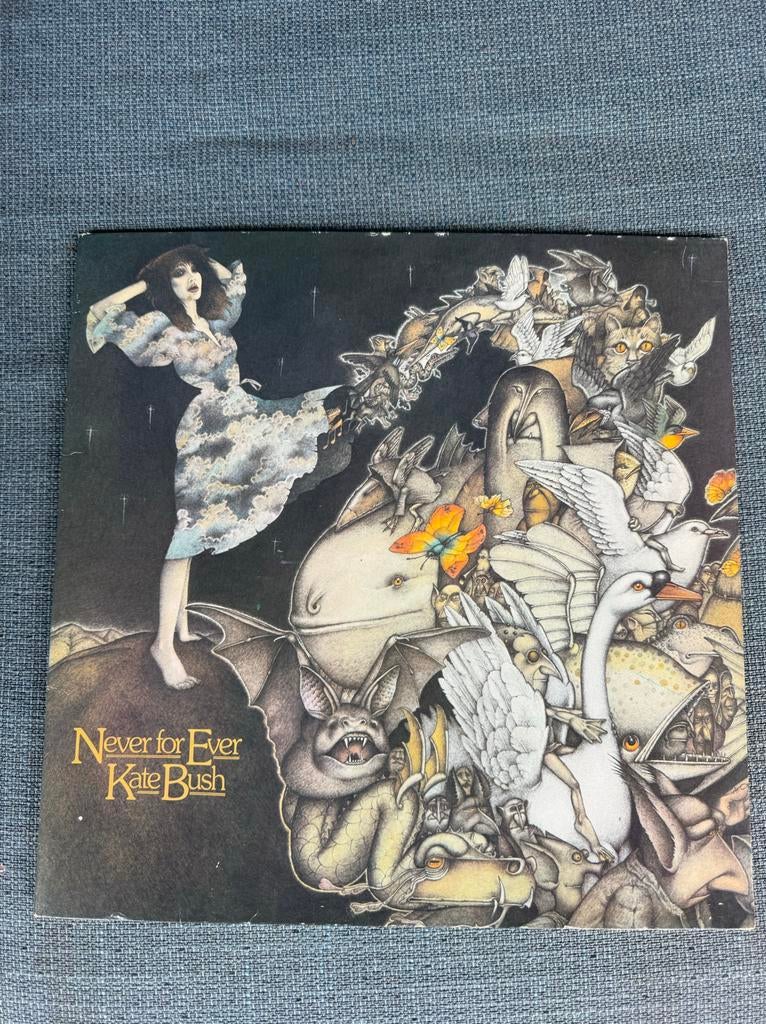 Kate Bush - Never for Ever LP, Cd's en Dvd's, Verzenden, Zo goed als nieuw, 12 inch