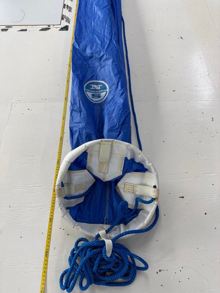 North Sails Slurf Genaker/Spinnaker  12.5 mtr, Watersport en Boten, 6 meter of meer, Gebruikt, Spinnaker, Ophalen of Verzenden