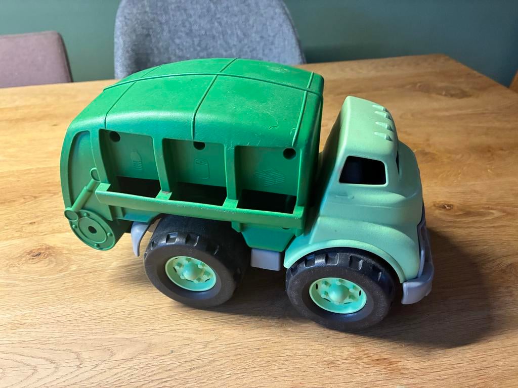 Greentoys Vuilniswagen & Brandweerwagen - Super Stevig!, Ophalen of Verzenden, Gebruikt, Jongen of Meisje