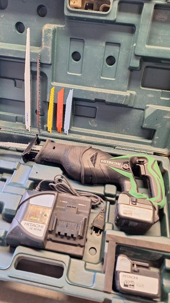 Hitachi Hikoki Accu Reciprozaag CR14DSL schrobzaag alleszaag, ., Ophalen of Verzenden, Zo goed als nieuw, .