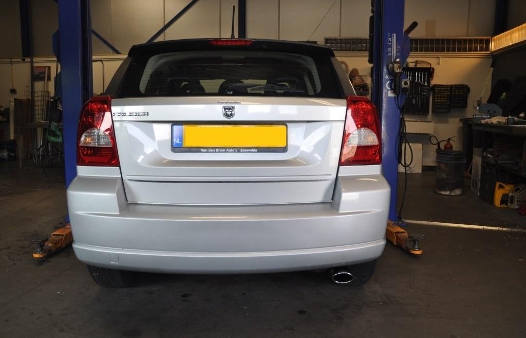 Dubbele RVS uitlaat (duplex) op maat voor onder elke auto, Ophalen