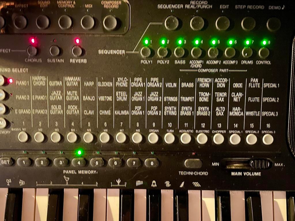 Technics KN800 keyboard, Muziek en Instrumenten, Keyboards, Ophalen, Midi-aansluiting, Technics, 61 toetsen