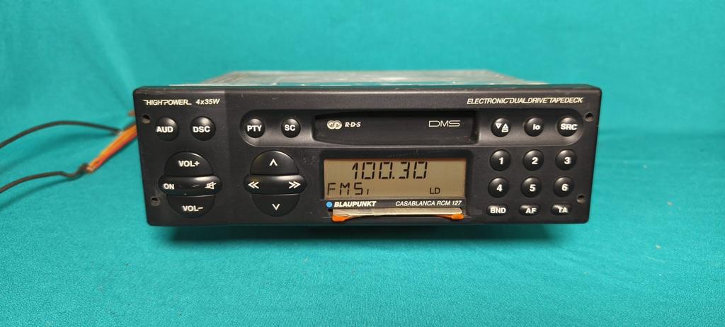 Blaupunkt casablanca rcm 127 cassette receiver, Ophalen of Verzenden, Zo goed als nieuw