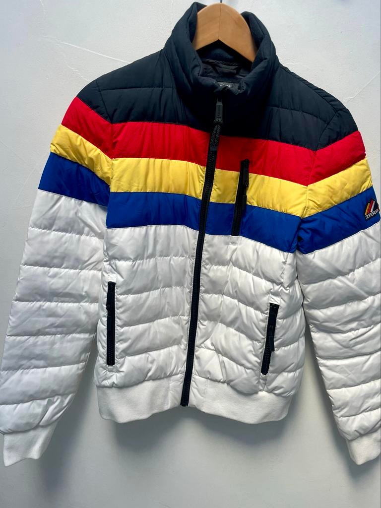 Superdry Dames Ski Jas - Maat 38 - ZGAN, Ophalen of Verzenden, Zo goed als nieuw