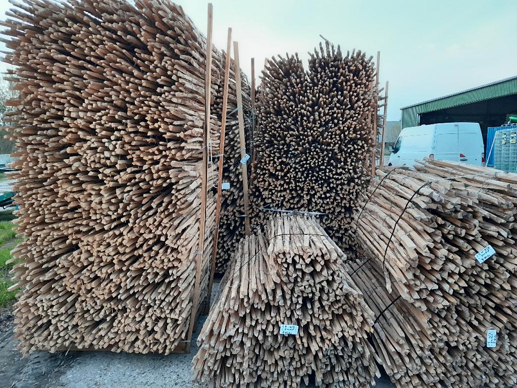 Hazelaarhouten hekwerk, schapenhek, engels frans hekwerk 120, Tuin en Terras, Ophalen, Nieuw, Hout, Overige typen