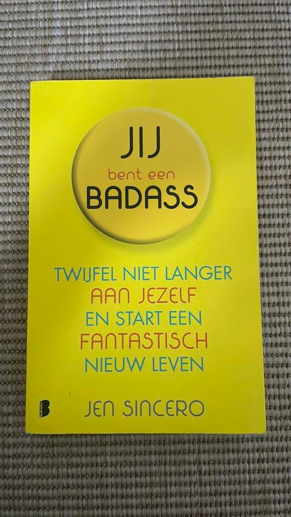 Jen Sincero - Jij bent een badass, Ophalen of Verzenden, Zo goed als nieuw, Jen Sincero