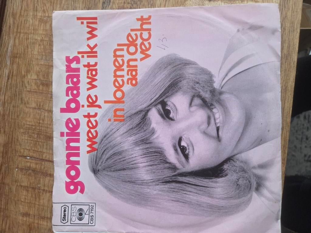Gonnie Baars-weet wat ik wil, Cd's en Dvd's, Ophalen of Verzenden, Gebruikt, Overige formaten, Levenslied of Smartlap