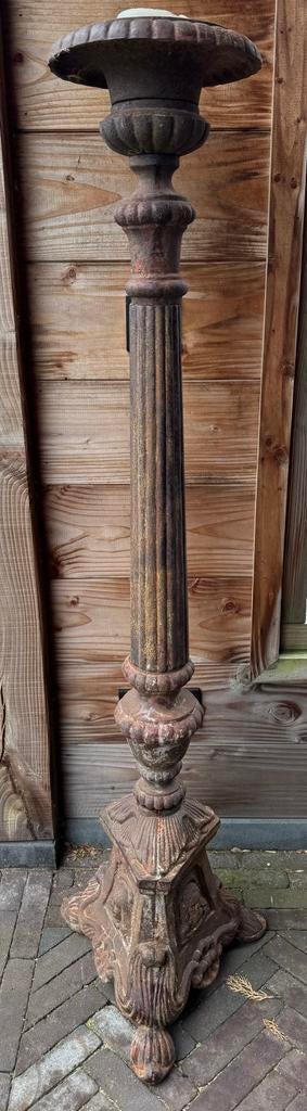 Kandelaar gietijzer, Ophalen, Overige materialen