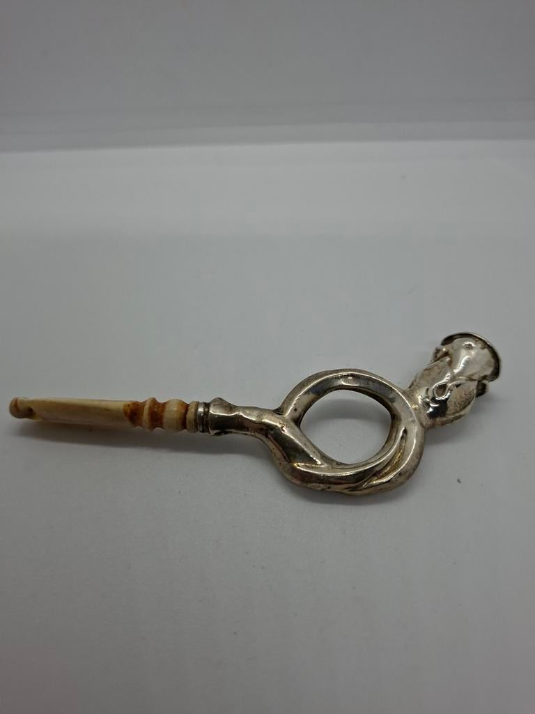 Antiek Zilveren Bruidspijpje, Ophalen of Verzenden