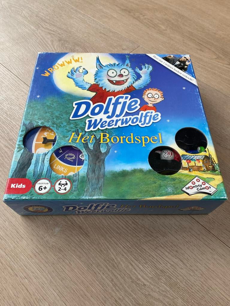 Dolfje Weerwolfje Bordspel - Compleet!, Hobby en Vrije tijd, Gezelschapsspellen | Bordspellen, Drie of vier spelers, Ophalen of Verzenden
