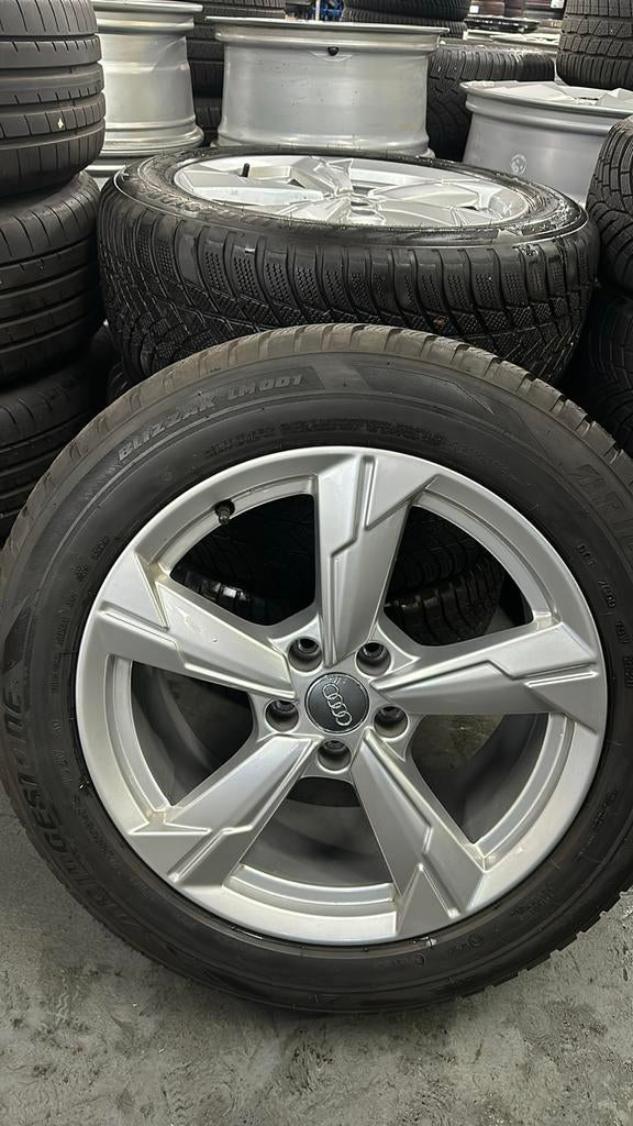 Audi A6 winterset 18 inch, 18 inch, Gebruikt, Banden en Velgen, Personenwagen