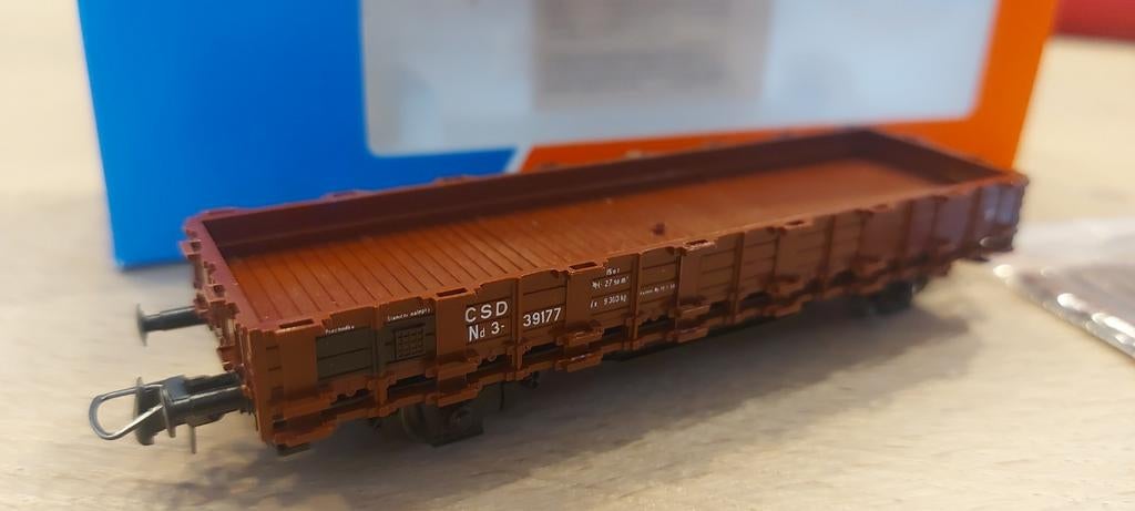 Roco ČSD rongenwagen artnr 48038 in ovp, Hobby en Vrije tijd, Modeltreinen | H0, Gelijkstroom, Wagon, Ophalen of Verzenden, Zo goed als nieuw