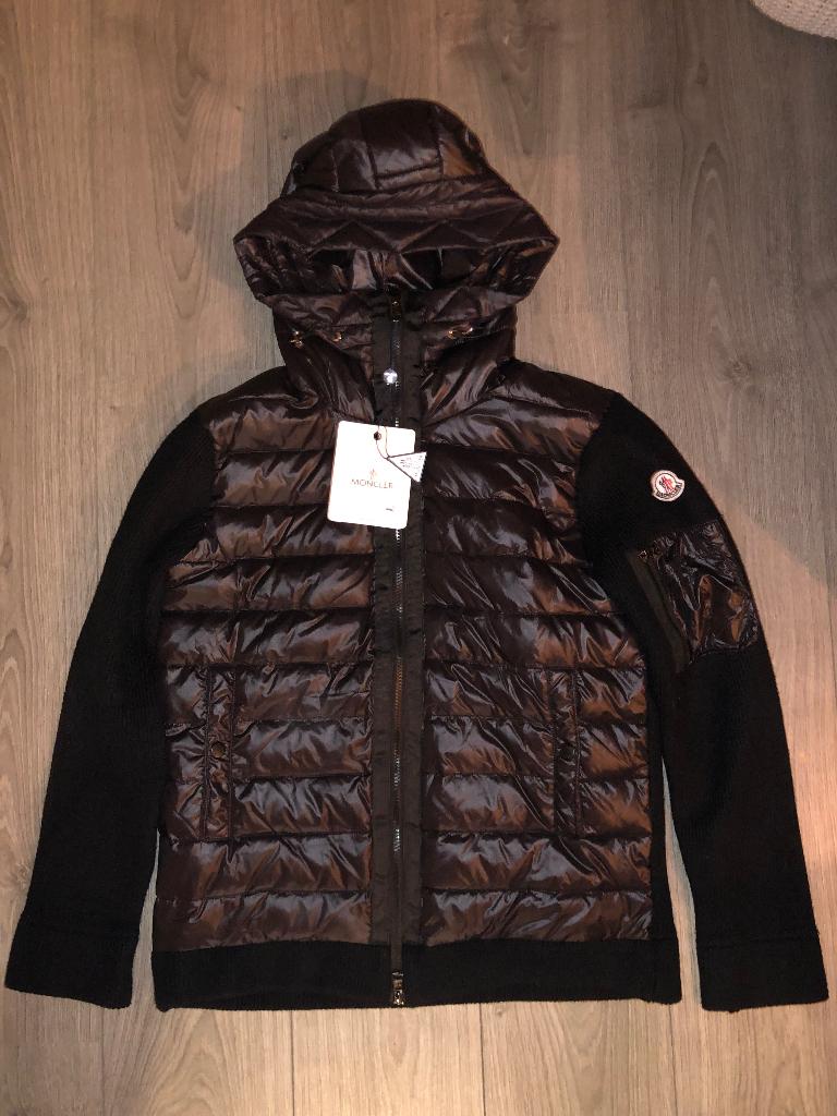 Moncler jas gardigan jacket maat M, Ophalen of Verzenden, Zo goed als nieuw, Maat 48/50 (M), Zwart