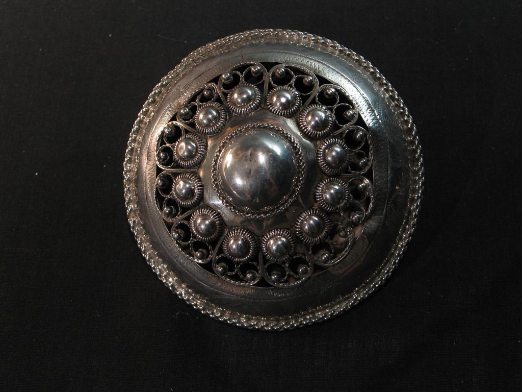 Broekstuk antiek zilver Zeeland 1850. 2159, Antiek en Kunst, Ophalen of Verzenden, Zilver