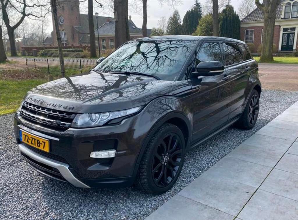 Land Rover Range Rover Evoque SD4 4WD AUT 2013 Bruin PREMIUM, Automaat, Euro 5, 15 km/l, 1800 kg