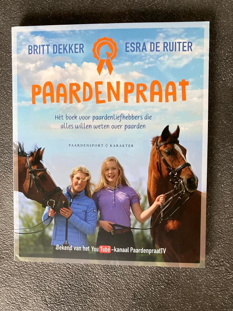 Esra de Ruiter - Paardenpraat, Non-fictie, Esra de Ruiter; Britt Dekker, Ophalen of Verzenden, Zo goed als nieuw