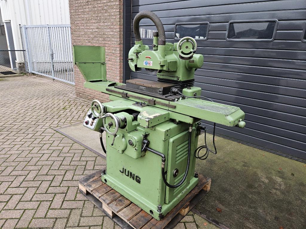 Jung slijpbank vlakslijpbank slijpmachine, Ophalen, Gebruikt, Minder dan 700 watt, Werkbankslijpmachine