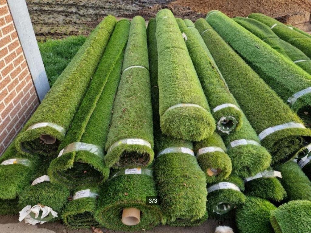 Kunstgras nieuwe partij couponnen, scherp geprijsd, Ophalen, Nieuw, 20 m² of meer, Kunstgras