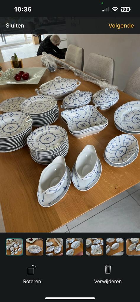 Servies jager eisenbrgh, Ophalen