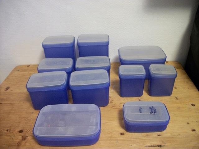 11 Tupperware Voorraadbussen ( verschillende Maten ), Huis en Inrichting, Keuken | Tupperware, Gebruikt, Overige typen, Ophalen of Verzenden
