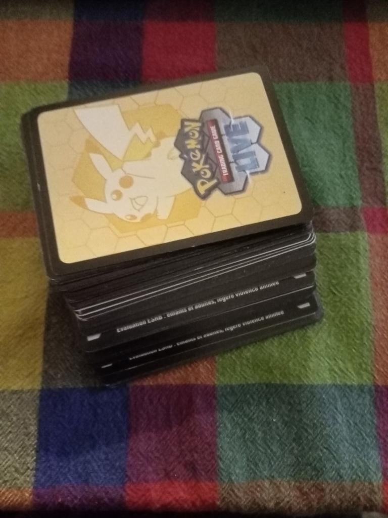 “Pokémon TCG Online QR-codes – bundel 100 stuks, Ophalen, Nieuw, Meerdere kaarten