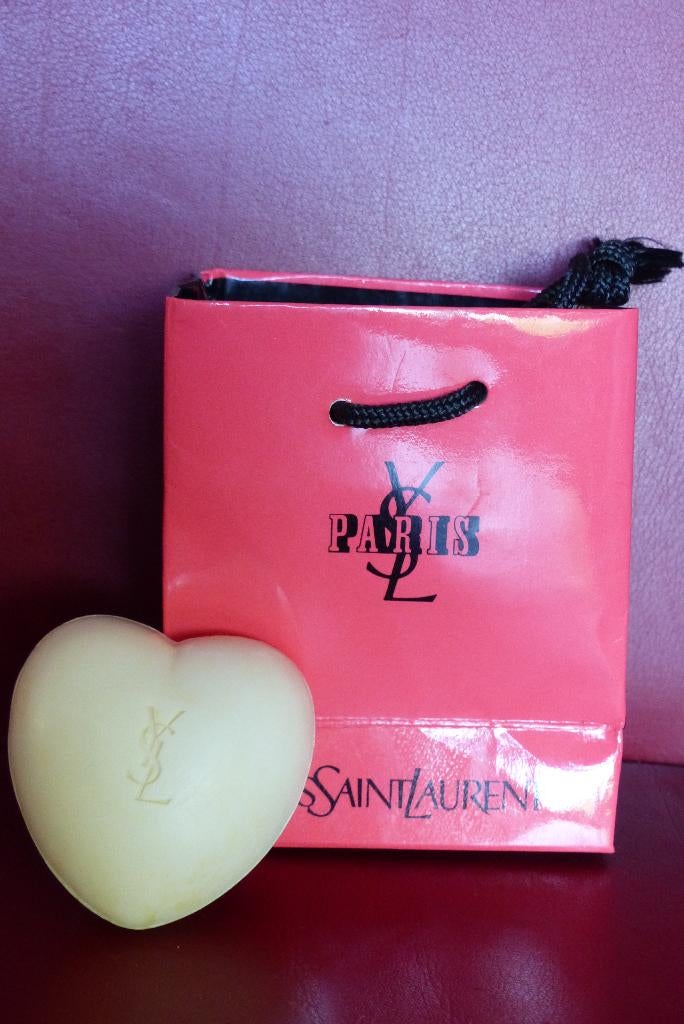 mini cadeau tasje met zeepje Yves Saint Laurent, Ophalen of Verzenden, Zo goed als nieuw, Miniatuur