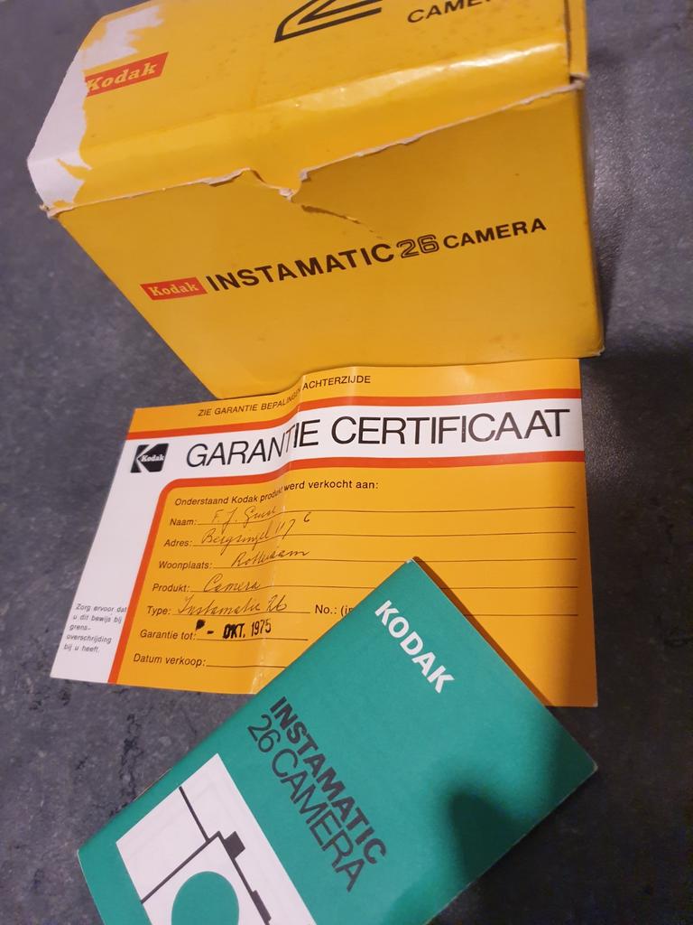 Kodak Vintage met garantie uit 1975, Ophalen of Verzenden