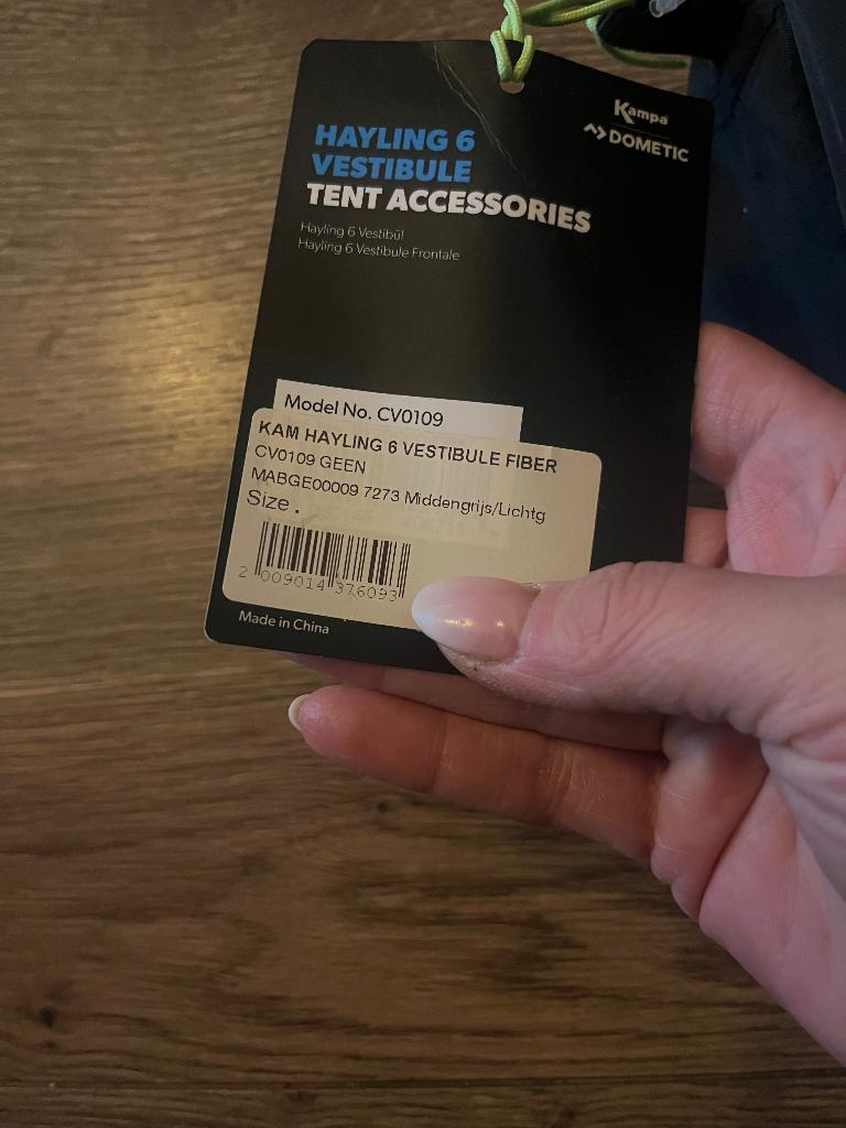 Tent Kampa dometic, Verzenden, Nieuw, Tot en met 2