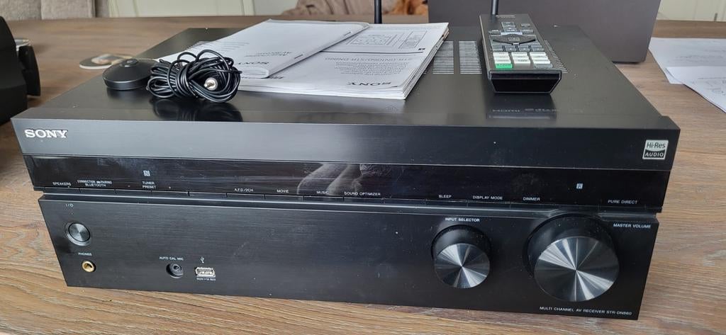 Sony STR-DN860 AV Receiver - Nieuwstaat!, Audio, Tv en Foto, Versterkers en Receivers, Ophalen, Zo goed als nieuw, 120 watt of meer