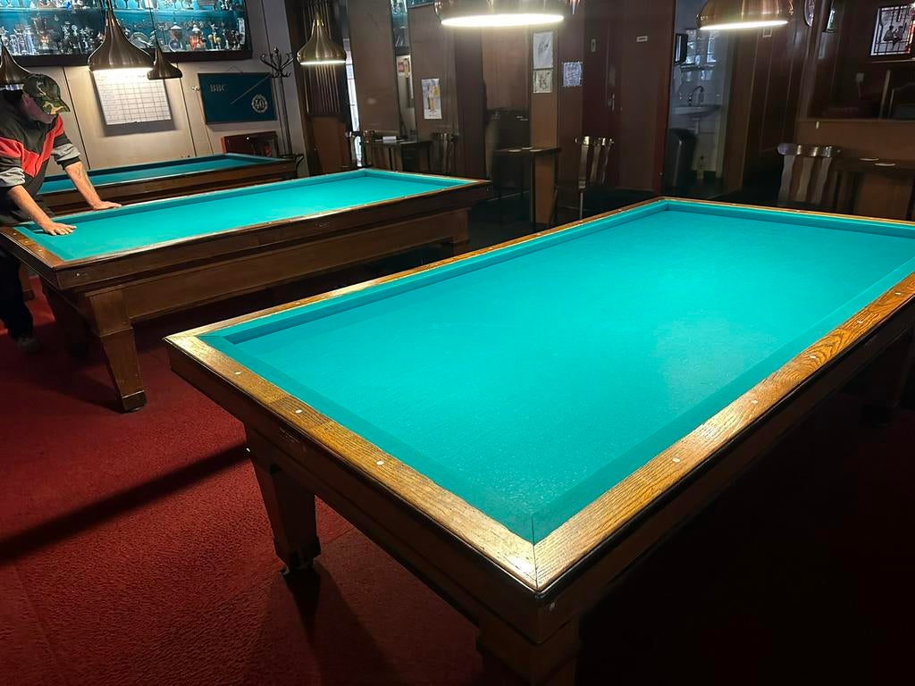 Diverse biljart tafels vanaf 100,-, Ophalen, Gebruikt, Biljarttafel