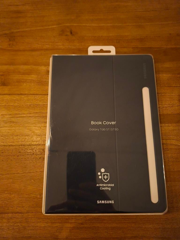 Samsung Galaxy Tab S7/S7 5G Book Cover Hoes origineel (nieuw, Ophalen, 11 inch, Bescherming voor- en achterkant, Zo goed als nieuw