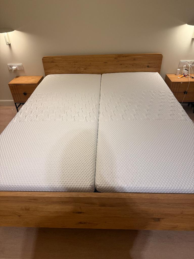 Swiss Sense Rhythm Time Matras x 2, Ophalen, Tweepersoons, Zo goed als nieuw, Matras