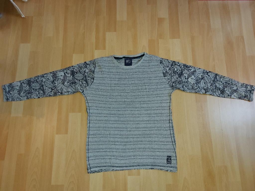 Grijze trui *Refill*, Refill, Ophalen of Verzenden, Zo goed als nieuw, Grijs