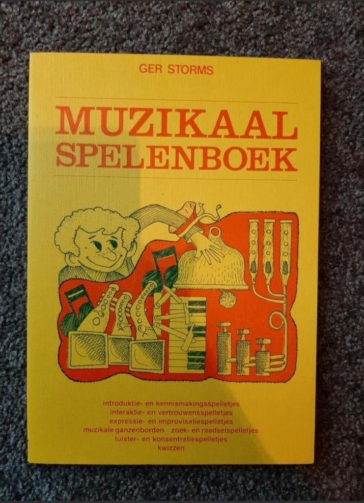 Muzikaal spelenboek door ger storms., Ophalen of Verzenden