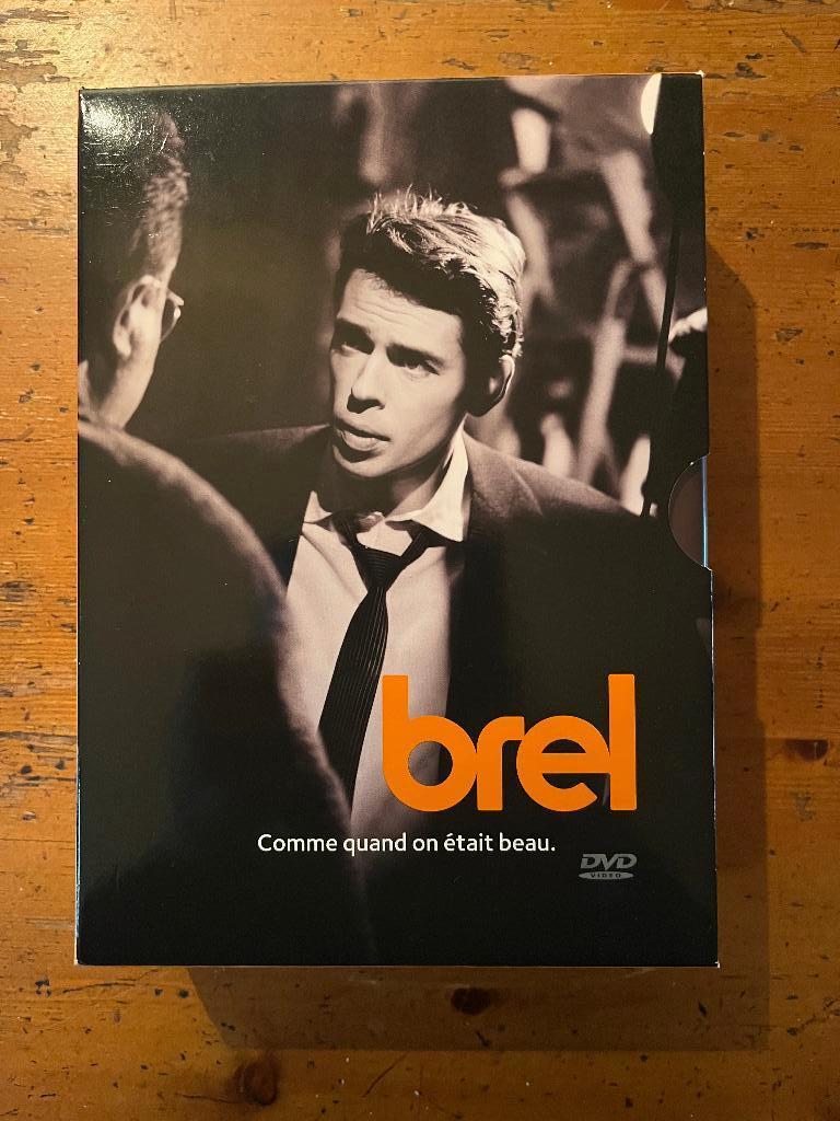 Jacques Brel box 3dvd, Cd's en Dvd's, Ophalen of Verzenden, Gebruikt