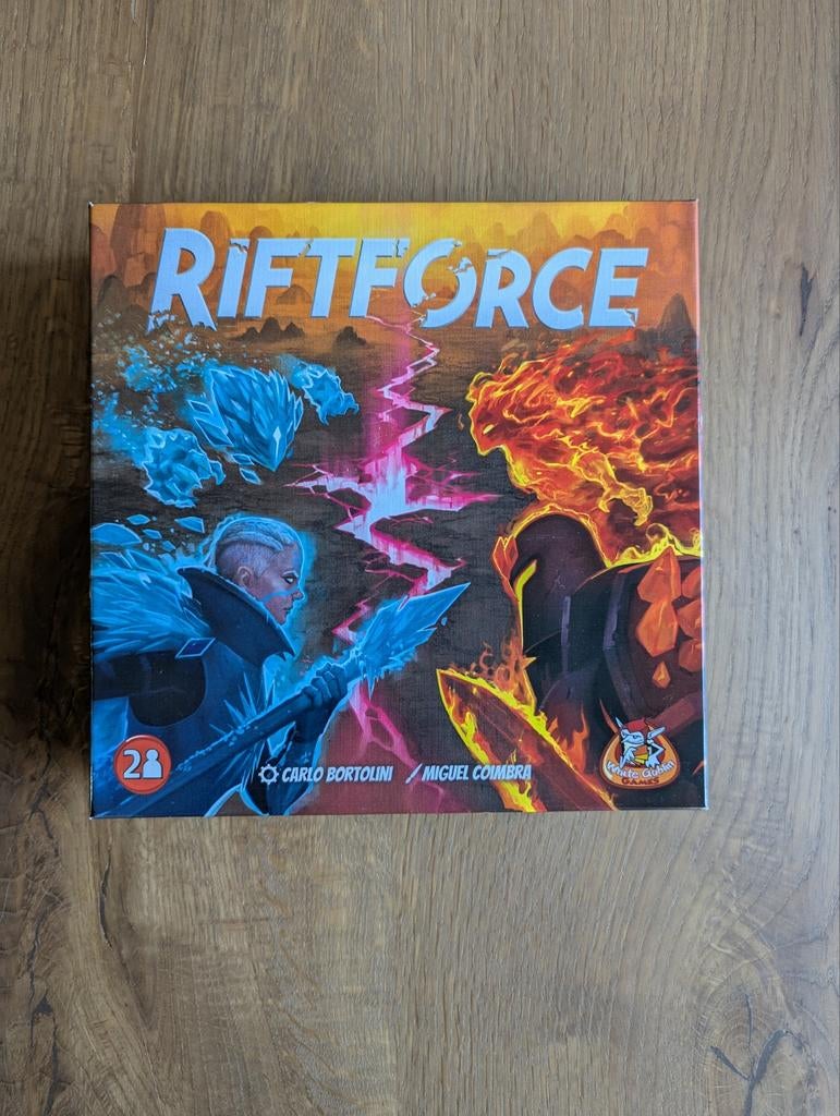 Riftforce - NL, Een of twee spelers, Ophalen of Verzenden, Zo goed als nieuw, White Goblin Games