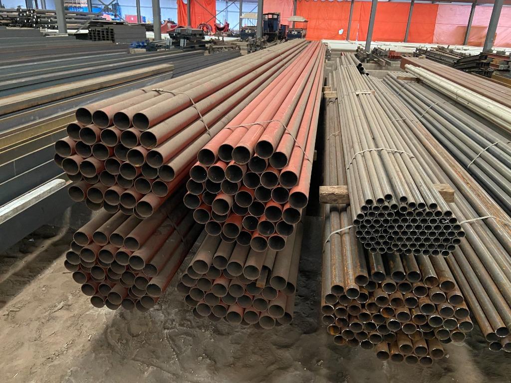 Stalen buis / Buizen 76.1 x 2,5 mm  ( Gemenied ), Doe-het-zelf en Verbouw, Metalen, Ophalen, Nieuw, IJzer